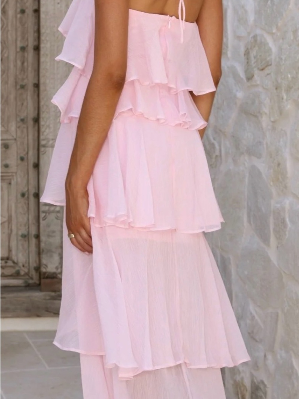 Billy J Soho Maxi Dress - Pink - Picture 2 of 5